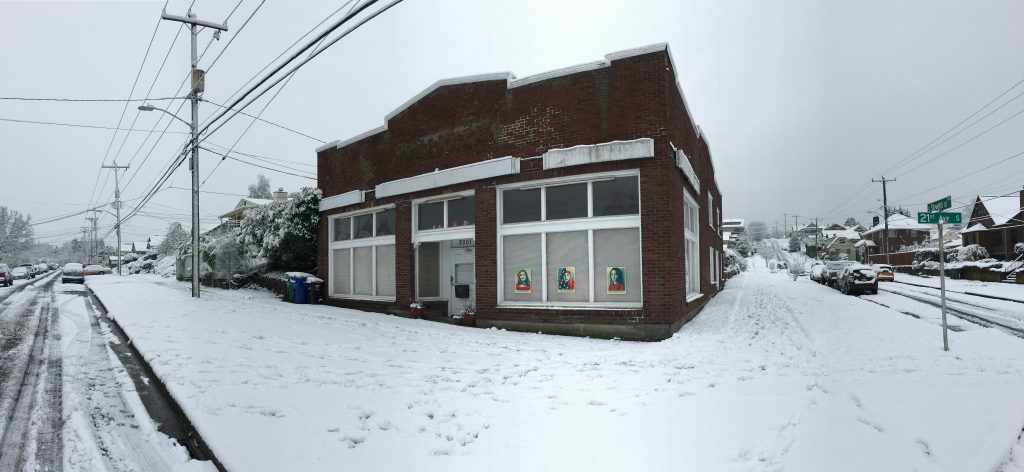 winter exterior view of the grocery 2016